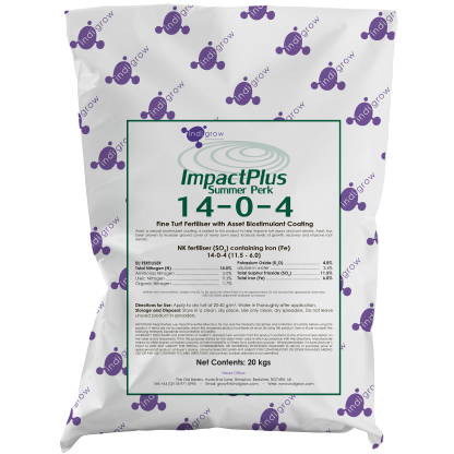 Indigrow product ImpactPlus Summer Perk 14-0-4