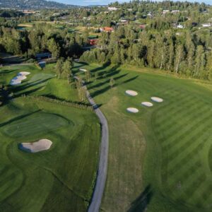 Wide pan shot of Haga Golfklubb showing how RePhlex LS transformed their summer performance - cropped to square aspect ratio